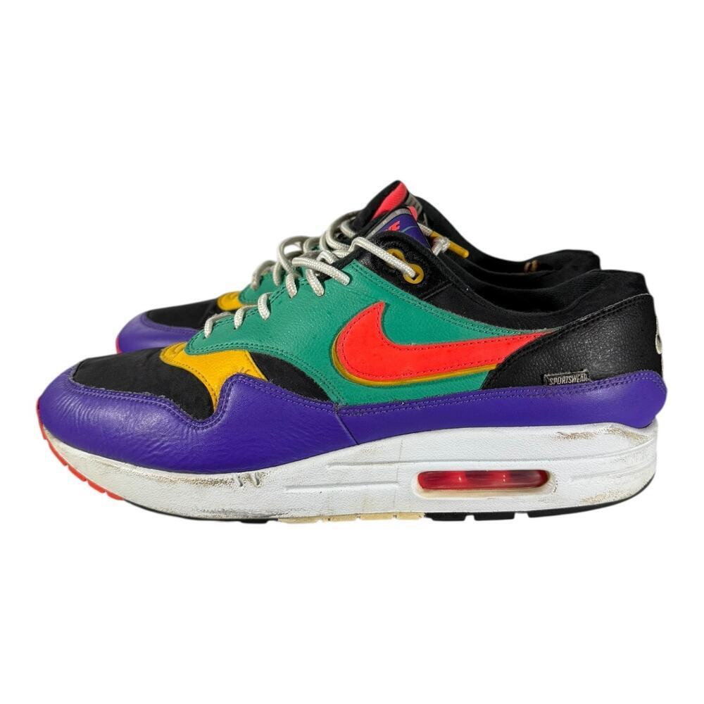 Nike Air Max 1 SE Windbreaker 2019 Multicolor Running Sneakers Men’s 10.5 - Picture 5 of 10